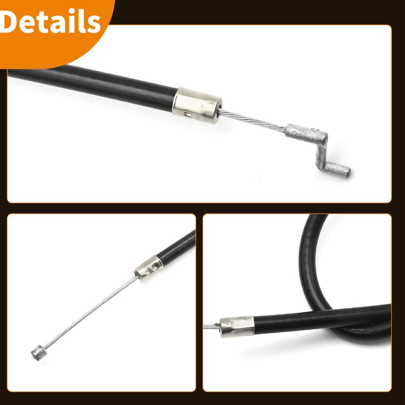 Saihisday 4180 180 1150 Throttle Control Cable, Replacement for Stihl