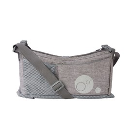b.box Unisex Stroller Organiser Bag | Use as Shoulder Bag Or Car Seat Organizer | Great New Mum or New Dad Gift | Color: Grey