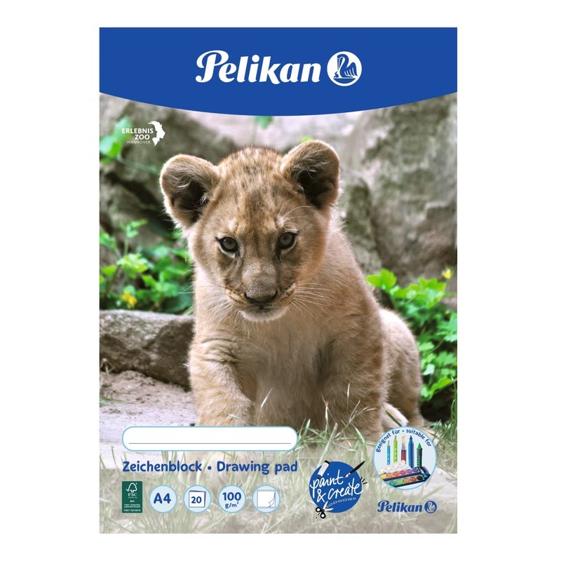 Pelikan Drawing Pad, White C4