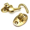 Small Brass Cabin Hook 3-Inch/ 75mm Brass Cabin Hook &