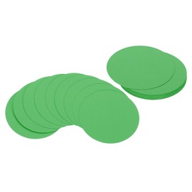 PATIKIL 3inch Circle Card Stock, 25Pcs Round Shape Cutouts Paper Thick Cardstock Coaster for DIY Craft Projects Classroom Bulletin Board Decor, Green