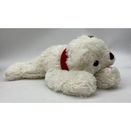 Petsmart Luv A Pet MIRACLE Polar Bear Collectible Plush 15" Stuffed Squeak Toy