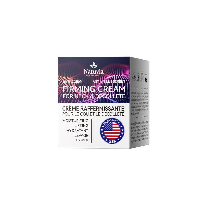 Crema Reafirmante Cuello Escote Hidratante Antiarrugas Rostro Mujeres Hombres