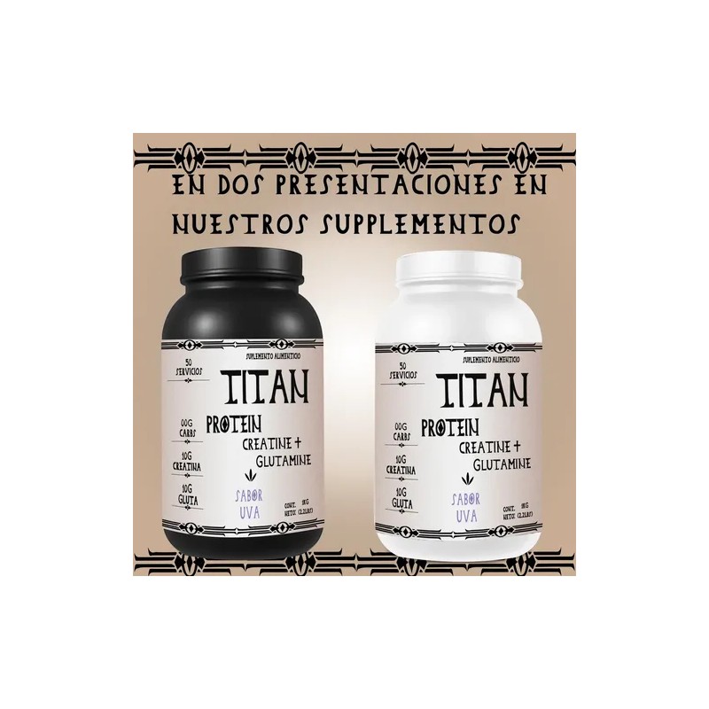 Aminoácidos Pre Creatina +glutamina Titan 1kg Varios Sabores