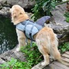 HAOCOO Dog Life Jacket Vest Saver Safety Swimsuit Preserver with
