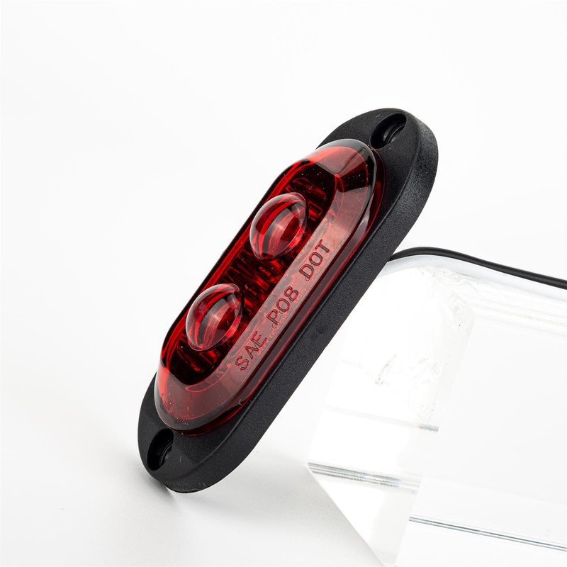 Krtopo 10 x Side Marker Light 12/24 V Trailer Corner