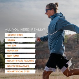 Tailwind Nutrition Tailwind Grab-and-Go Endurance Fuel Single Serve Assorted Flavors (Pack of 8) - Hydration Drink Mix with Electrolytes, Carbohydrates - Non-GMO, Gluten-Free, Vegan, No Soy or Dairy