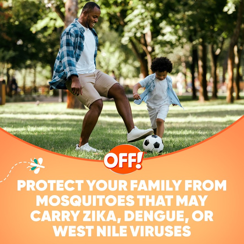 OFF! FamilyCare Insect & Mosquito Repellent Spritz, Unscented Bug spray