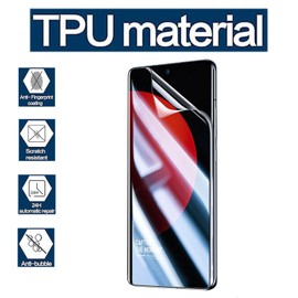 3 Pack Kicvbnco for Xiaomi 15 Pro Screen Protector Phone Film Screen Protector Screen Film, [TPU Film] [Film Friendly] for Xiaomi 15Pro 6.73" Film