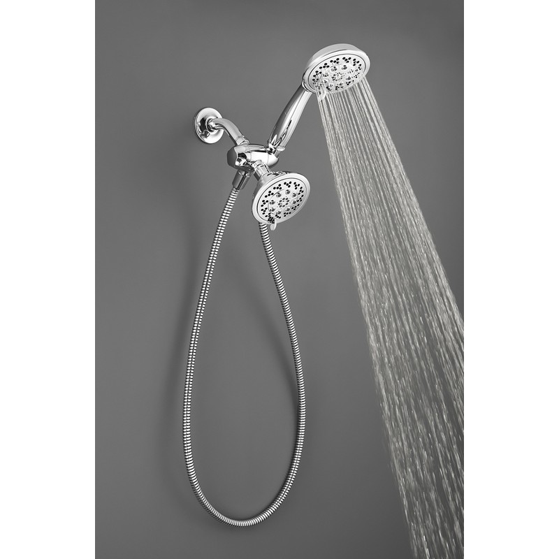 Pfister Solita 6 Function Shower Head and Handheld Shower, Polished