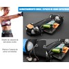 Cangurera Deportiva con 2 botellas de agua (2 x 280