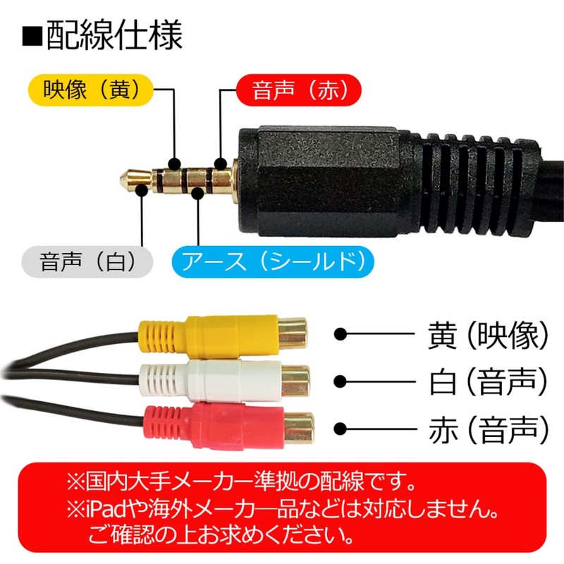 3A Company OUT-AV435/MAIL Converter Adapter, AV Terminal (Female) to 4