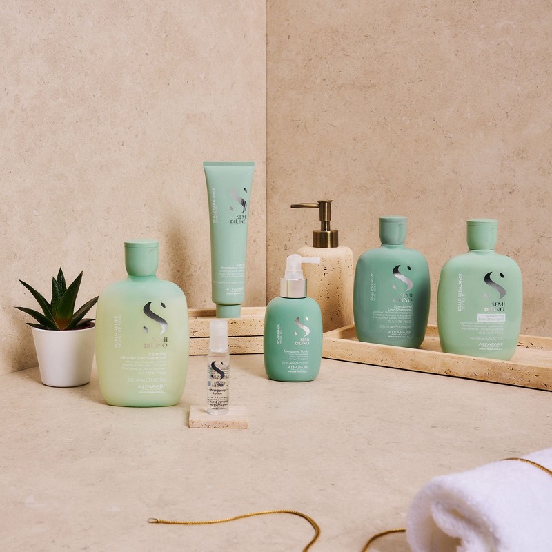Alfaparf Milano Semi Di Lino Scalp Rebalance Gentle Exfoliating Scrub