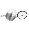Stainless Steel Sealed Canister Coffee Flour Sugar Container Storage Jar