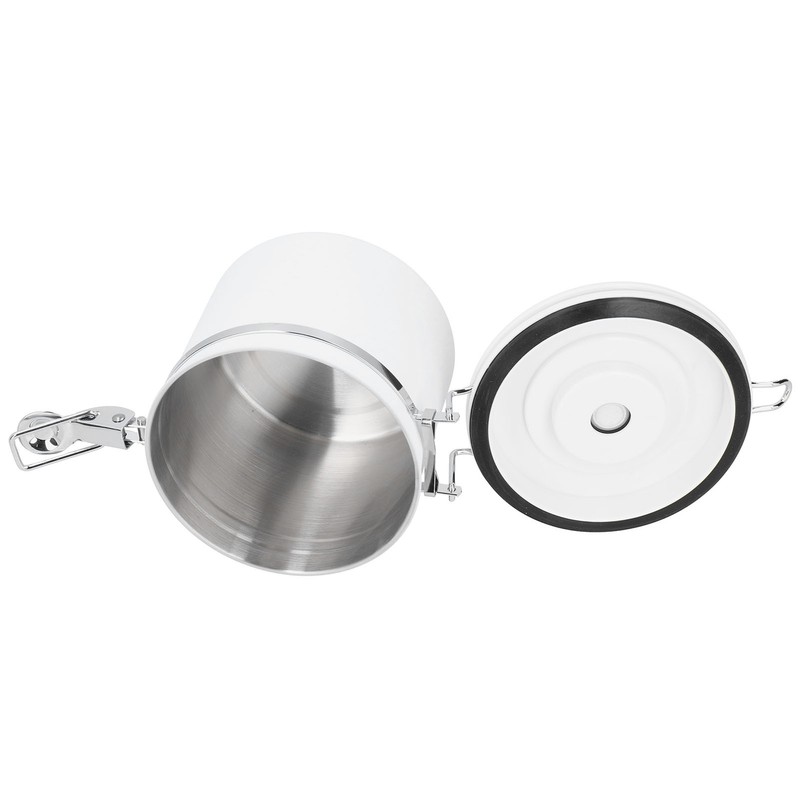 Stainless Steel Sealed Canister Coffee Flour Sugar Container Storage Jar