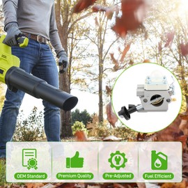 BG56C Carburetor for STIHL Leaf Blower BG56 SH56 Replace# 4241-120-0632 4241-120-0622 4241-120-0615 ZAMA C1M-S260B, With Air Filter Tune Up Kit