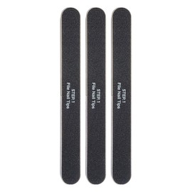 The Face Shop Pro Salon Nail Buffer, Mixed Colors, 3 Pieces / 더페이스샵 프로 살롱 네일 버퍼, 혼합색상, 3개
