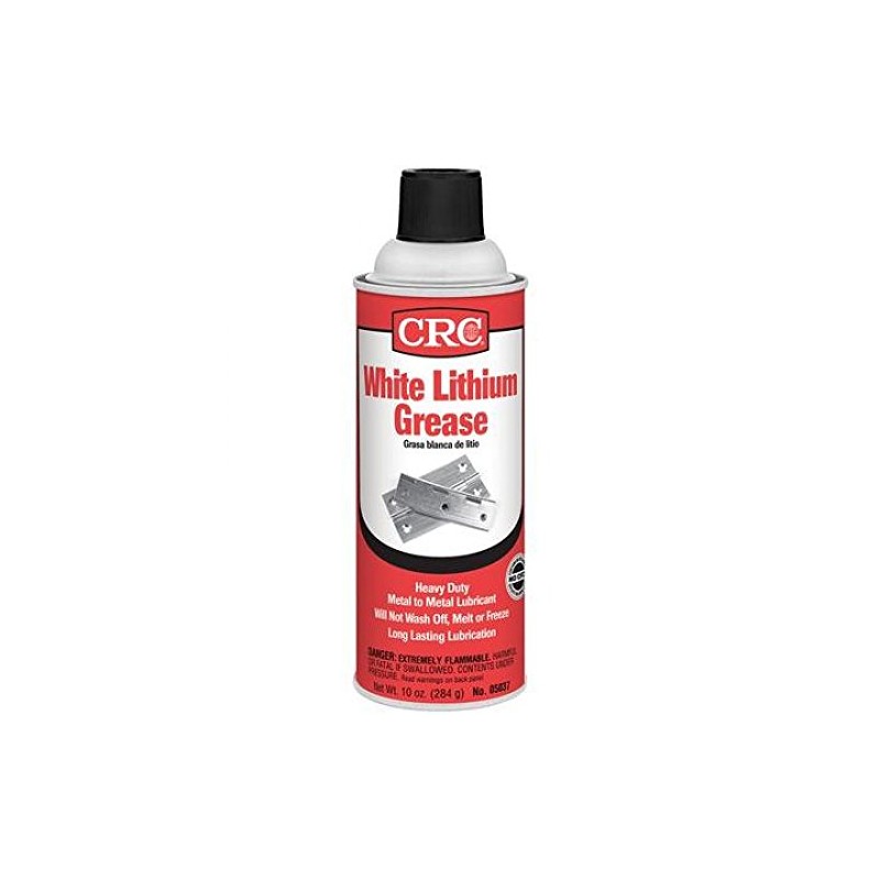 CRC INDUSTRIES White Lithium Grease - 10 OZ.