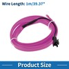 A ABSOPRO 1m EL Wire Cable LED Glow String Light