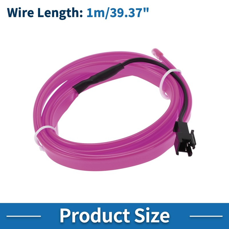 A ABSOPRO 1m EL Wire Cable LED Glow String Light