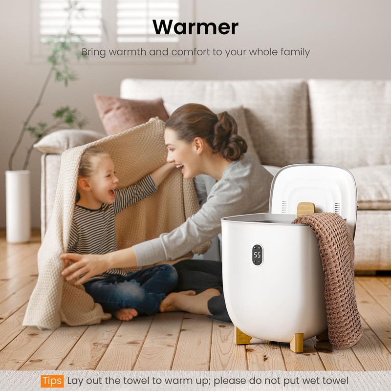 Electactic 25L Towel Warmer,Large Towel Warmers for Bathroom,Hot Towel Warmers