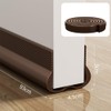 Draught Excluder Door, PVC Flexible Door Bottom Sealing Strip Under