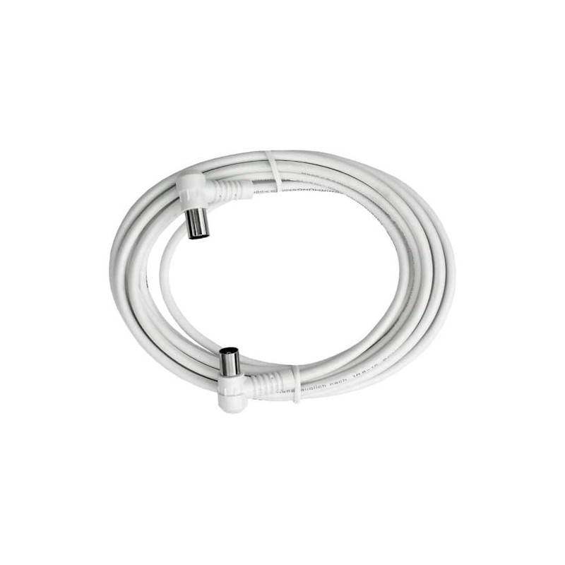 Axing BAK 253-00 high-Shielded Coax cable with IEC Coax plugs