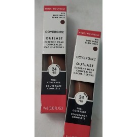 COVERGIRL 2 Pack, COVERGIRL Outlast Extreme Wear Concealer, Soft Sable 875