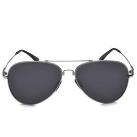 HUIHUIKK Polarizing Distance Sunglasses Tinted Gray Men Women Nearsighted Myopia Glasses These Are Not Reading Glasses