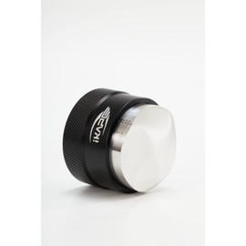 IKAPE Coffee Products, distribuidor de café de 51 mm, distribuidor de espresso adaptable a la gravedad se adapta a todos los portafiltros espresso de 51 mm, compatible con portafiltro Delonghi sin fondo de 51 mm (negro)