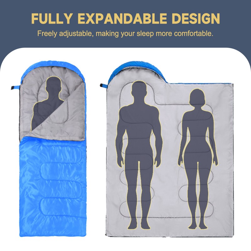 Ultra Light Sleeping Bag for Backpacking Compartment for Adults 170T