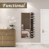 Homaterial 5 Tier Shelves for Wall, Vertical Column Wall Decor