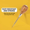 General Tools Scratch Awl Tool with Hardwood Handle - Scribe,