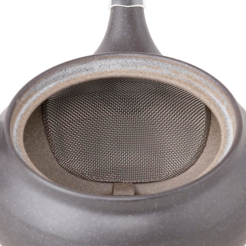 Tokoname Ware Teapot Morimasa Black Glazed 280ml (9.5 fl oz)