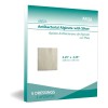 Apósito Antibacteriano De Alginato Con Plata 10x10 Cm 5 Pzs
