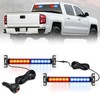 Nilight 24LED Traffic Advisor Strobe Lights 2 In 1 Red