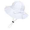 Sombrero de verano de algodón para bebé y niña, con