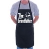 Print4U The Grandfather BBQ Cooking Funny Novelty Apron Black