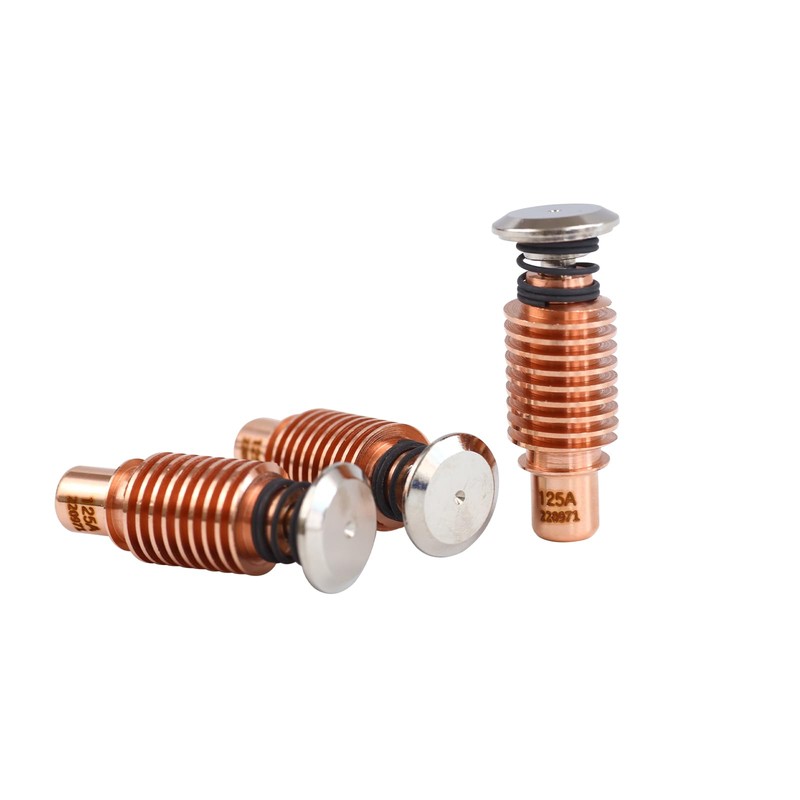 CZlewan 10Pcs 220971 Electrodes for Hypertherm PMX 125 Plasma Cutting