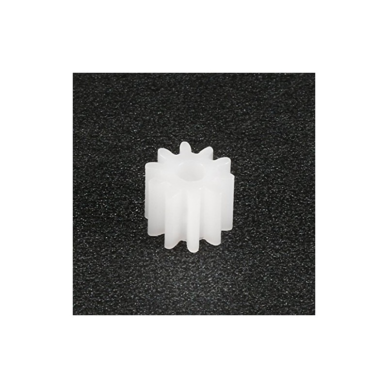uxcell 30pcs Plastic Gears White 10 Teeth Model 102A Reduction