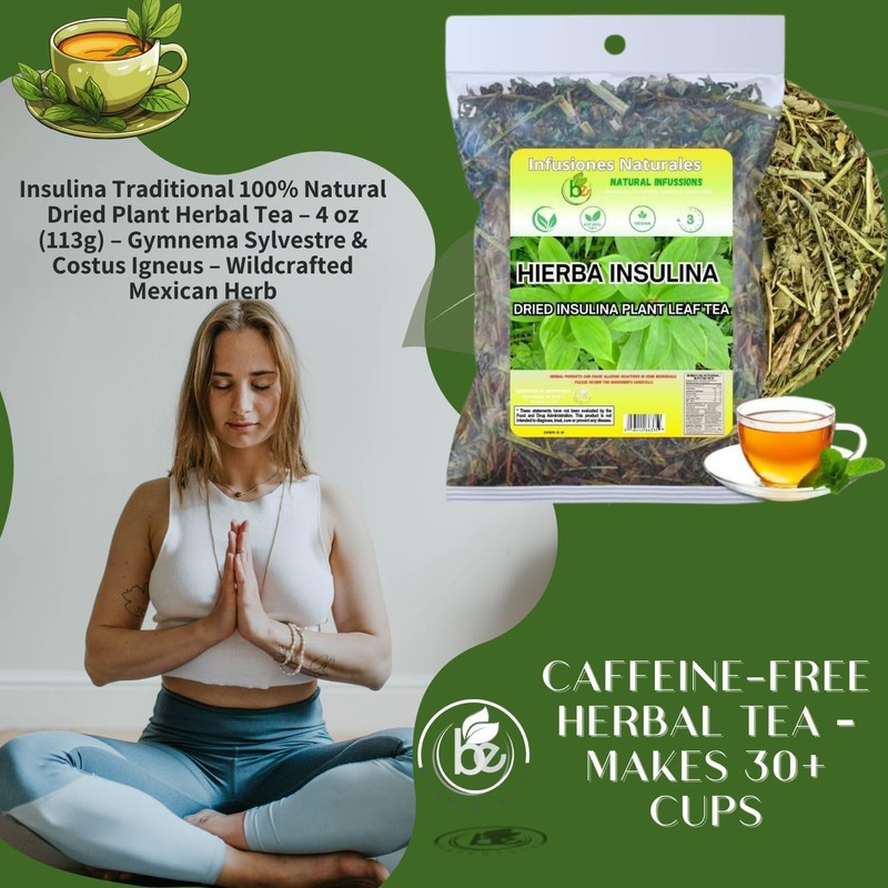Insulina Traditional 100% Natural Dried Plant Herbal Tea – 4