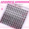 Lash Clusters Eyelash Extensions Wispy Eyelash Clusters Lash Extensions 120pcs