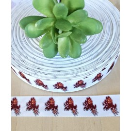 Unbranded 7/8" (1 YD) Arizona State Sun Devils Grosgrain Ribbon Collegiate Logo Ribbon  - 7/8"