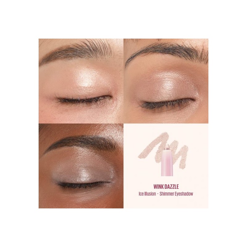 Kaja Wink Dazzle Dual-Ended Eyeshadow Stick Stick 0.017 oz Ice