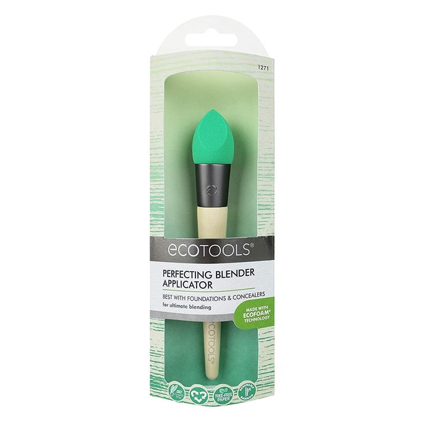 EcoTools Beauty Makeup Blender Sponge, For Liquid Foundation and Concealer, .80 Ounce