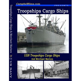 Navy Films Troopship Cargo Ships Merchant Marine WWII Liberty Ships