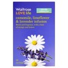 Lovelife Camomile, Limeflower & Lavender Infusion Tea Bags 20's Waitrose 30g