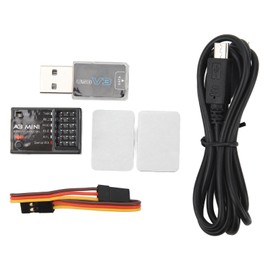 RC Flight Controller A3 Mini 6 Axes Airplane Gyroscope Stabilizer with Multi Protocol Serial Reception for Fixed Wing