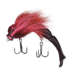 SeaKnight Sinking Rat Baits Bass Bucktail Binded Mouse Multi-Jointed Wagging Tail 7.1"/1.23oz Fishing Lures