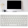 Wireless Keyboard Mini 78 Keys Ultra Thin Portable White Computer